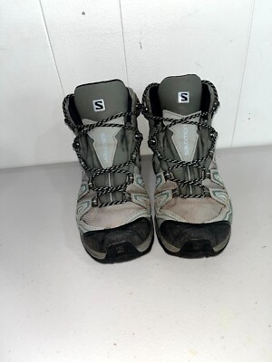 Salomon X Ultra 3 Mid GTX 171383 Womens 5 Hiking Multicolor Lace Up Boots