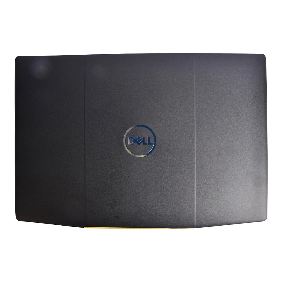 LCD Back Cover Blue Logo 747KP+LCD Front Bezel+Hinges+Screws For Dell G3 15 3590 - Image 3 of 4
