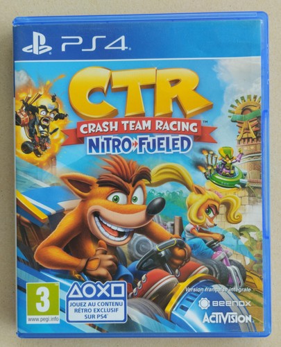 Playstation 4 PS4 - CTR Crash Team Racing Nitro Fueled | eBay