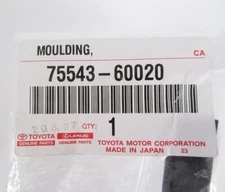 Genuine OEM Toyota 75543-60020 RH Windshield Reveal Molding 1998-07 Land Cruiser