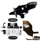 Black Hydro Brake Booster Wilwood Master Cylinder + FITS MOPAR Dodge A B E Body