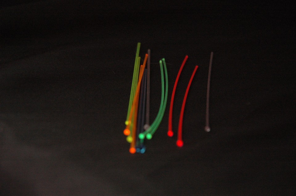 4 (ROYG) replacement sight fiber optic rods .080 2.0mm 4 colors