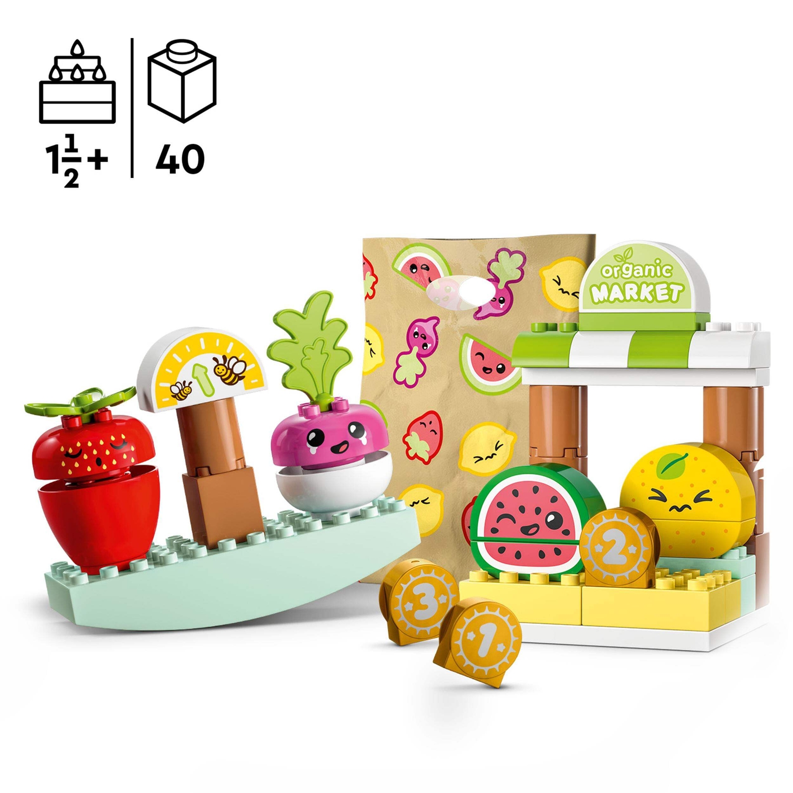 10983 - Lego - DUPLO My First - Mercato biologico foto 4