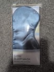  Satin Sleep Mask Blue Resting Sleeping Meditation — photo 1