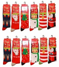 12 LADIES CHRISTMAS SOCKS XMAS Novelty Stocking Stuffer Secret Santa Gift Idea