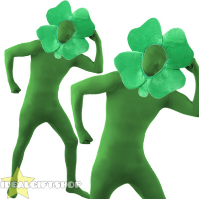 VIERBLÄTTRIGES KLEEBLATT KOSTÜM KLEEBLATT KOSTÜM HAUTANZUG ST PATRICKS DAY OUTFIT