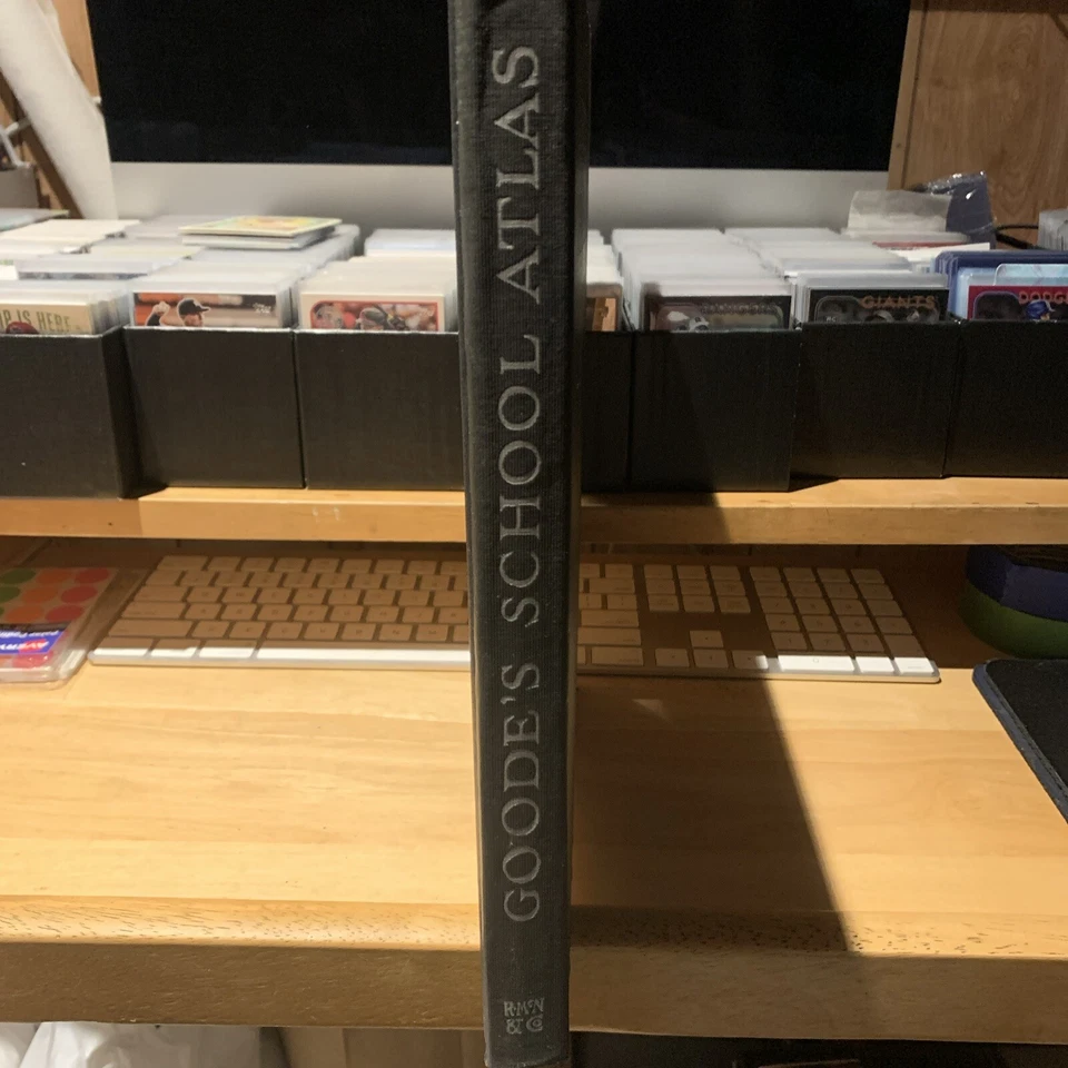 Vintage 1939 GOODE'S SCHOOL ATLAS - An Incredible Snapshot of the World in 1939 - Image 2 of 4