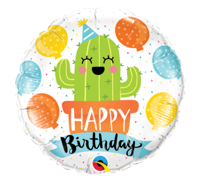 Folienballon Happy Birthday Kaktus Geburtstagsparty 46cm | eBay