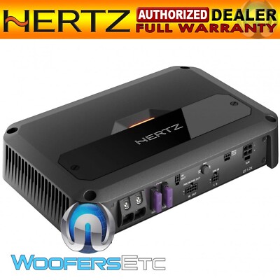 HERTZ CP1.2K CENTO POWER CLASS D 2400W 2-OHM BASS SUBWOOFERS CAR AMPLIFIER NEW