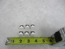 LOT OF 6 IDEC AL6H-LK1-R WHITE, T1766