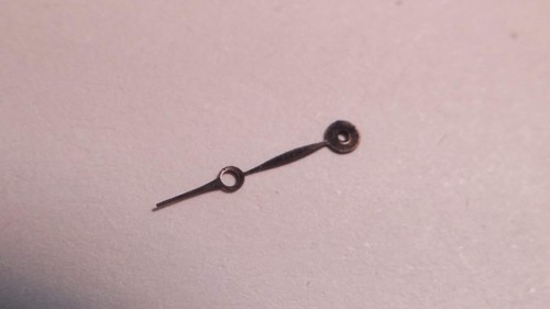 Breguet Hand. 10mm from bottom of hole. 55-60/21. B1338. 16956, 87 Rhab Duco non - Picture 2 of 5
