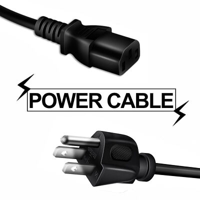 UL 6ft AC Power Cord For Pioneer DJ DJM-A9 DJM-S11 DJM-S7 DJ Mixer