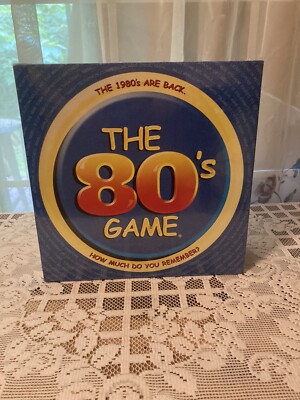 The 80s Game How Much Do You Remember? Adult Trivia New Factory Sealed 2001 Made