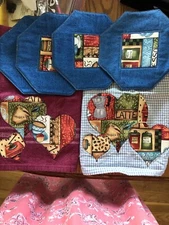 Table Runner And Dish Towels