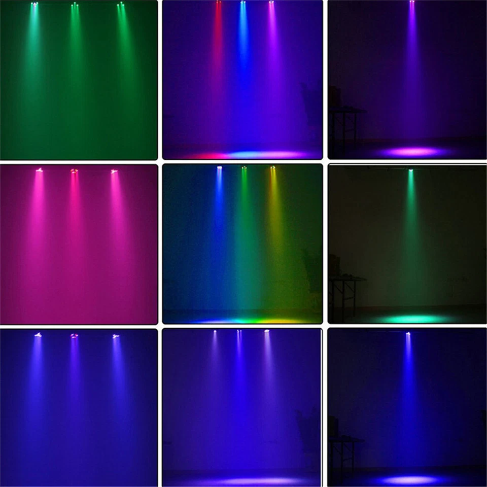 70W RGBW Colorfull LED Moving Head Lights DMX Disco Ball Beam DJ Stage PAR Lamps - Image 4 of 4
