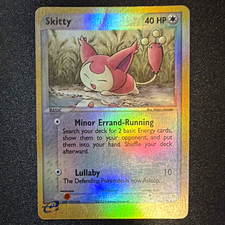 Nintendo Pokémon TCG Skitty 44/109 EX Ruby & Sapphire EN 2003 Holo MP/HP on eBay