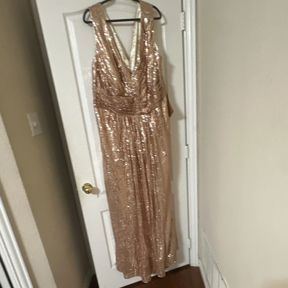 as u wish gold sequin dress Dresses for Women for sale Fabric:Sequin