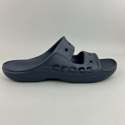Crocs Sandalen Gr.M13 UK12 navy Baya leichte Freizeit Sommer Wanderschuhe