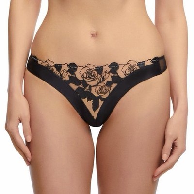 NWT Dita Von Teese Rosabelle G-String Luxury   Lingerie Sz 8- M. D23027