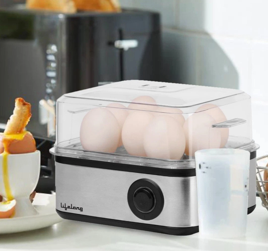 Egg Boiler Rapid Egg Cooker Electric Maker Egg Poacher Stainless Steel Large
Opens in a new window o
