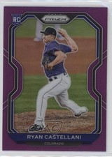 2021 Panini Prizm Purple Prizm Ryan Castellani #91 3y1