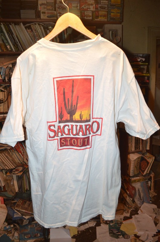 ROCK BOTTOM BREWERY Saguaro Stout t shirt xl f & b