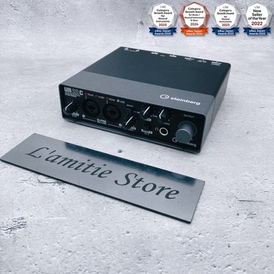 Steinberg UR22C USB 3.0 Type-C Audio/MIDI Interface Gray/Black UR22 C UR 22C JP