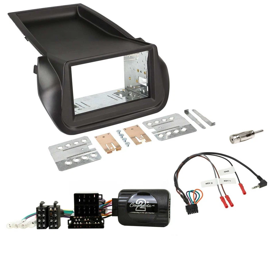 Kenwood 2DIN Bluetooth Lenkrad USB DAB Autoradio für Citroen Nemo Fiat Fiorino P - Bild 3 von 4