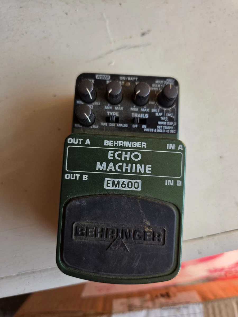 レアBEHRINGER ECHO MACHINE EM600 エフェクター 美品 Behringer EM600 Echo Machine Pedal | Reverb