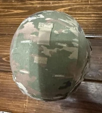 Gentex Enhanced Combat Helmet w/OCP Cover & H-Harness Chin Strap (coyote) 