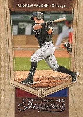 2021 Panini Chronicles #8 Andrew Vaughn Timeless Treasures