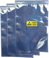 Anti Static Bags, 25pcs Large Resealable ESD Bags 7.87x11.8in with Labels for GP