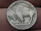 1914 D Buffalo Nickel 5 Cent Piece- Denver, Good Reverse Details
