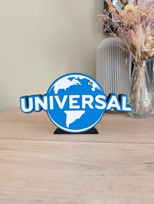 Universal Pictures 3D Logo 19cm Dekoration Kino Schild Hollywood Studio
