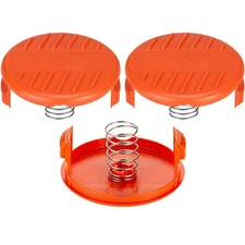 3 Pack Replacement Spool Cap & Spring For Black & Decker LST120 LST136 LST140