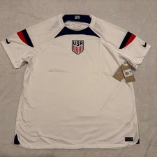 2022-23 Nike Men’s United States Home Soccer Jersey XXL 2XL US USMNT USA