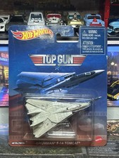 NEW Hot Wheels Premium Top Gun Grumman F-14 Tomcat