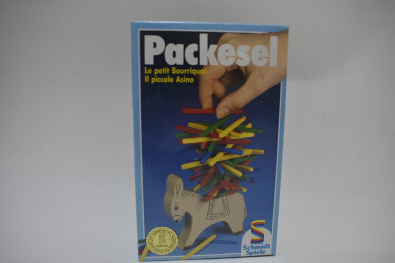 Jeu de société en bois Le petit bourriquot de Schmidt Spiele pour enfants