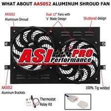 Aluminum Shroud Fan Relay Fit 1959-68 Chevy Impala Bel Air Chevelle 7.0l V8 Aluminum Shroud Fan Relay Fit 1959-68 Chevy Impala Bel Air Chevelle 7.0l V8