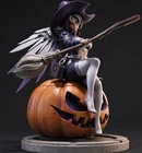 Resin Pumpkin Gunner Girl  unassembled Unpainted 3 scales