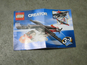 LEGO Lot of 5 Creator Sets (w/instructions) (used) 4918, 6741, 6742. 4915, 4838