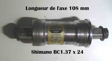 JEU DE PÉDALIER SHIMANO JP BB-UN 52 BC 1.37 X 24