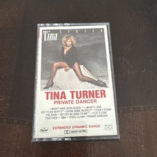 Tina Turner Private Dancer Cassette Tape Vintage 1984 Capitol Records