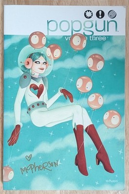 POPGUN Vol. 3, Cover SIGNED by Tara McPherson (Cover Artist) 2009 Image Comics