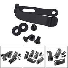 Clip de taille extérieur pour étuis Kydex avec construction en acier inoxydabl