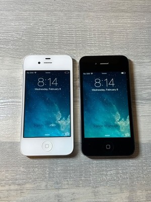 Apple iPhone 4 - 8GB 16GB 32GB - All Colors -  Unlocked Tested With Charge Cord