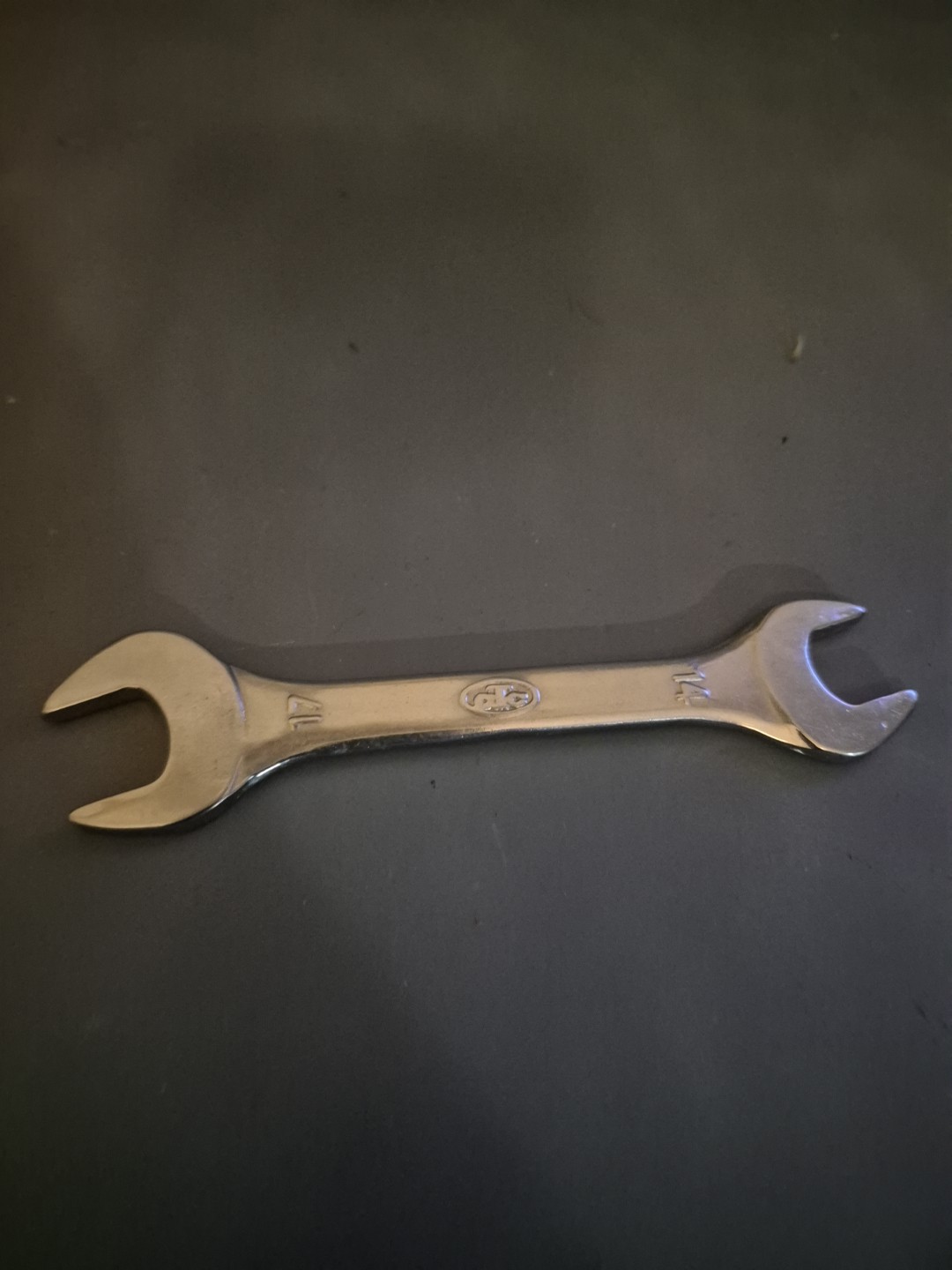 Vintage CTC  14mm & 17mm Open-end Wrench Drop Forged Steel Superb Condition Rare