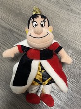 Disney Store Queen of Hearts Plush Mini Beanbag Alice in Wonderland