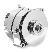 Mr. Gasket 51203cg 1-wire Alternator - 140 Amp - Chrome Finish