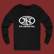 FN Herstal Firearms Guns Black Size S-2XL